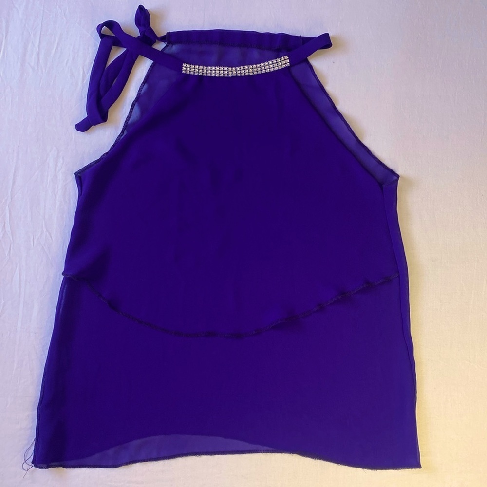 Women's  Halter Top with Glitter
